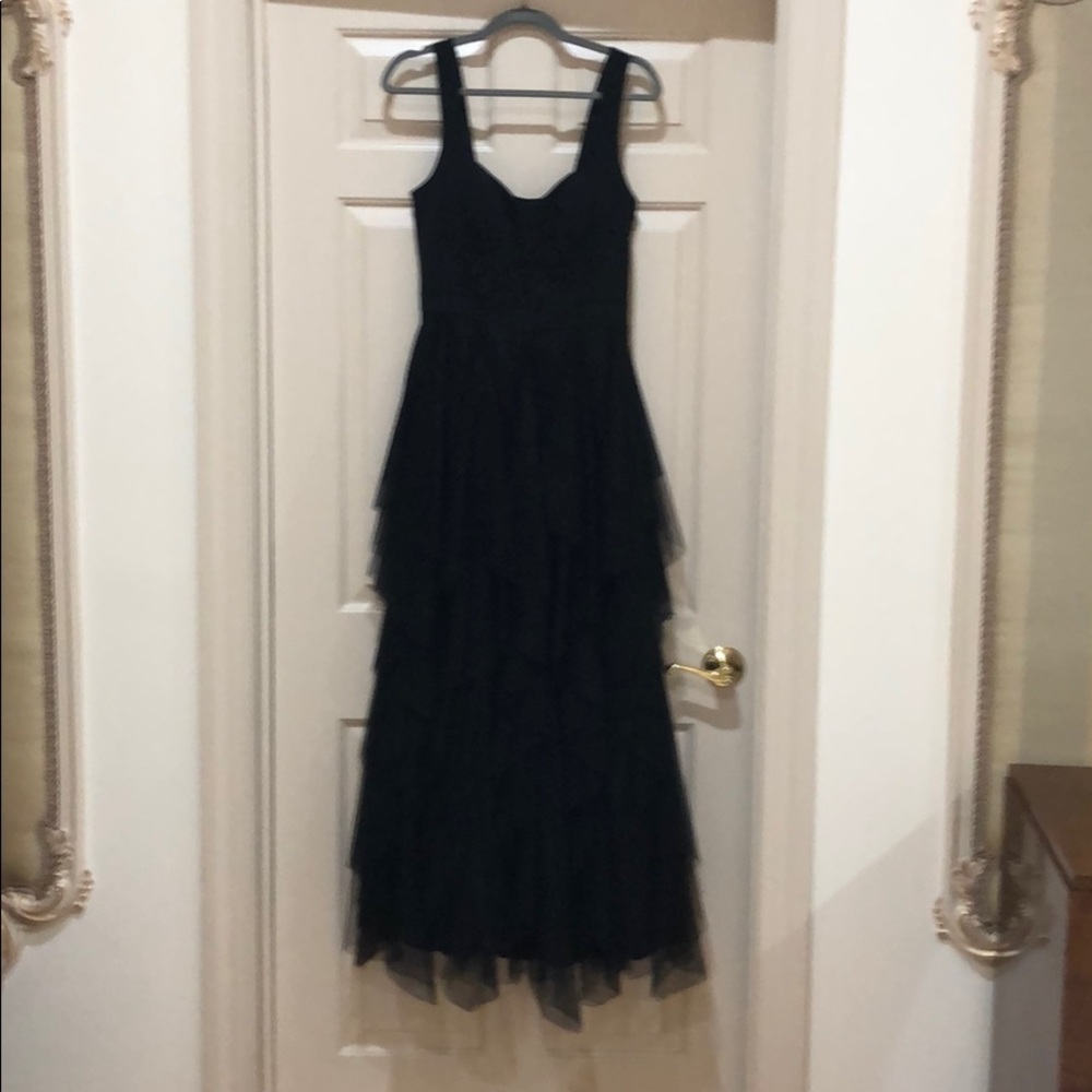 Black evening gown